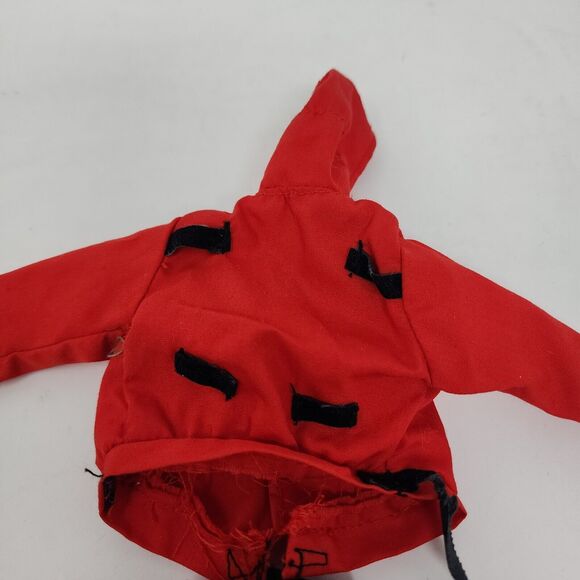 Vintage GIJoe Clothes For 12 inches Action Figure Rare Red Military Pants Jacket - Picture 7 of 8